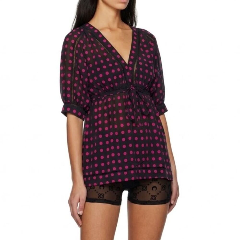 Just Cavalli Polka Dot Blouse